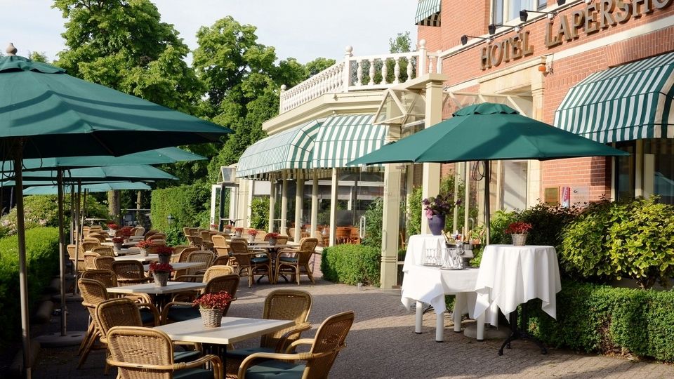 Terrasse, Amrâth Hotel Lapershoek Arenapark