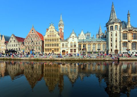 Graslei in Gent