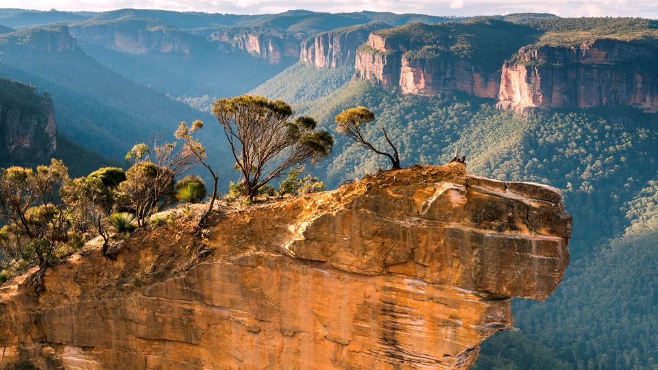 Hängender Aussichtspunk Blue Mountains