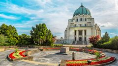 Kirche im Zentralfriedhof in Wien