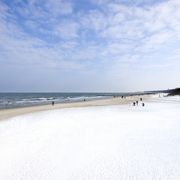 Kolberg, Strand im Winter (1) c