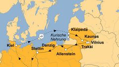 Ihre Reiseroute