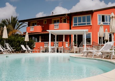 Borgo di Santa Barbara, Außenbereich mit Pool