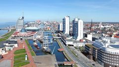 Bremerhaven, Blick von oben