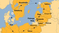 Ihre Reiseroute ©www.stepmap.de Ihre Reiseroute