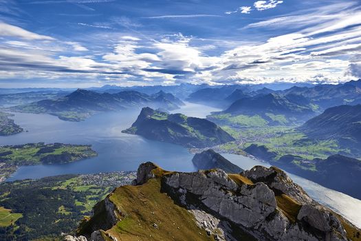 Pilatus auf Vierwaldstättersee © 2015 Thomas Schneider bildbaendiger.de