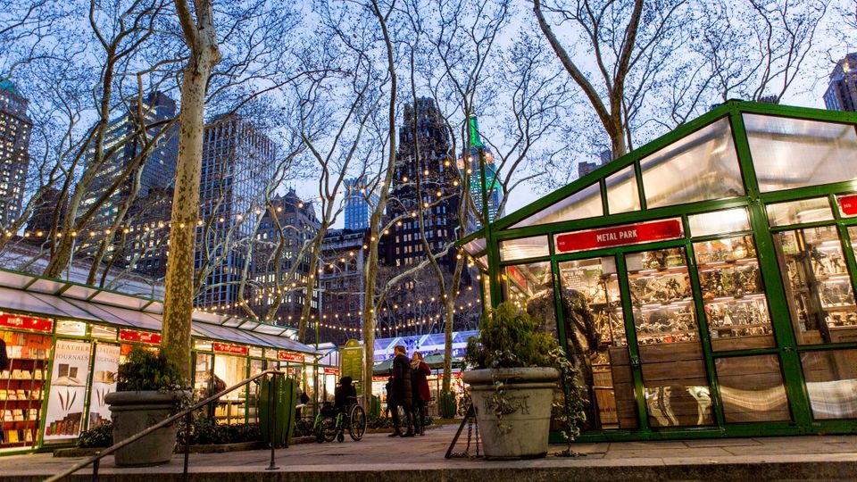 Weihnachtsmarkt im Bryant Park