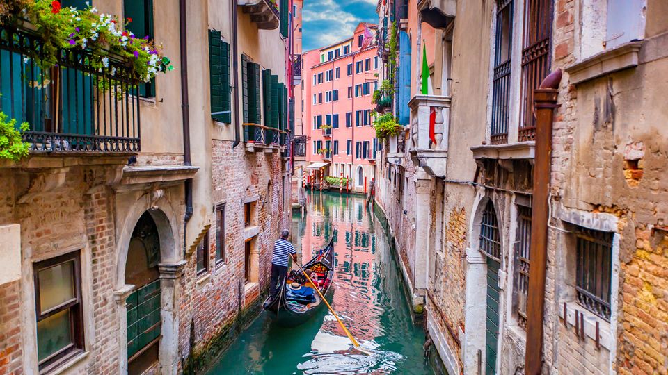 Kanal in Venedig