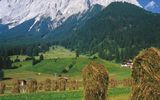 Blick auf die Zugspitze bei Ehrwald