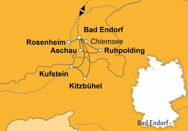 Ihre Reiseroute
