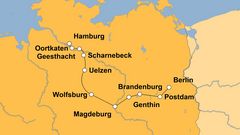 Ihre Reiseroute