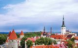 Blick auf die Altstadt von Tallinn