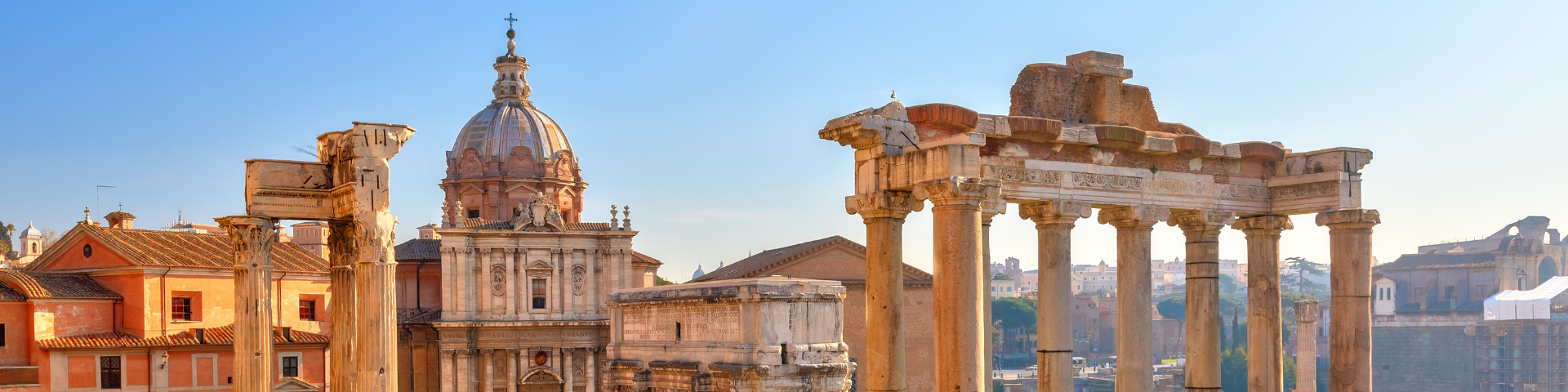 Historisches Forum Romanum auf einer Rom Reise mit sz-Reisen