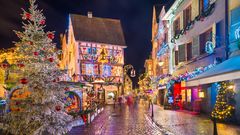 Altstadt Colmar zu Weihnachten