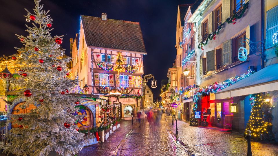Altstadt Colmar zu Weihnachten