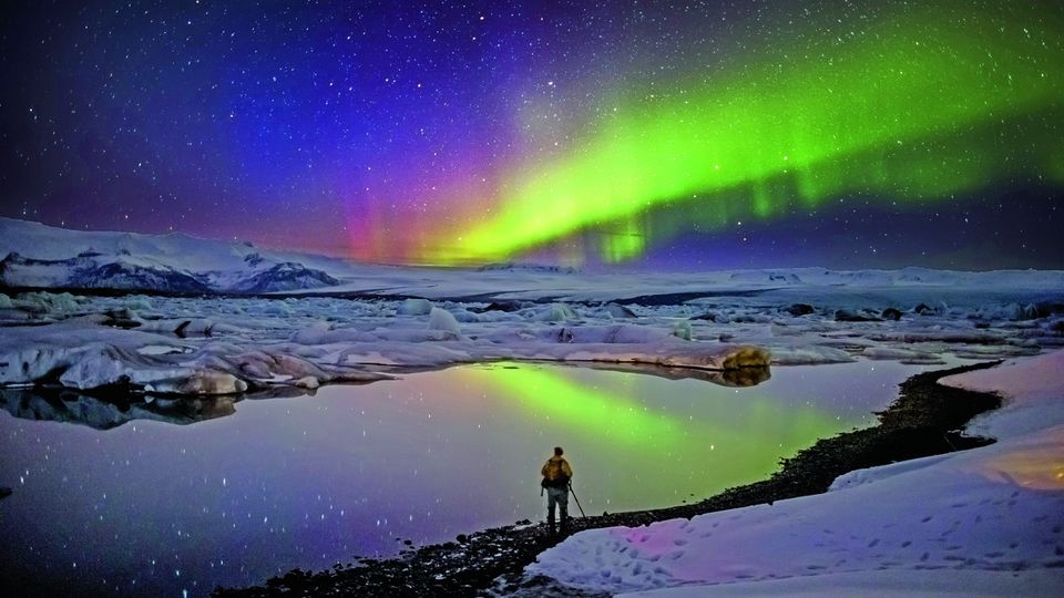 Nordlichter über Island