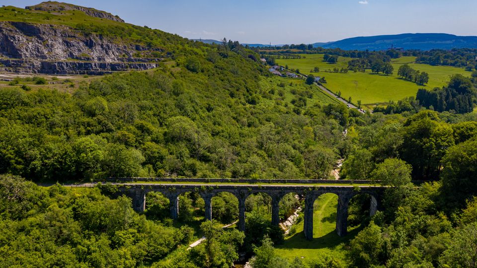 Viadukt im Brecon Beacons Nationalpark