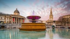 Trafalgar Square und National Gallery