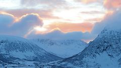 Winter Landschaft norwegen
