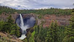 Helmchen Falls, Wells Gray Provincial Park
