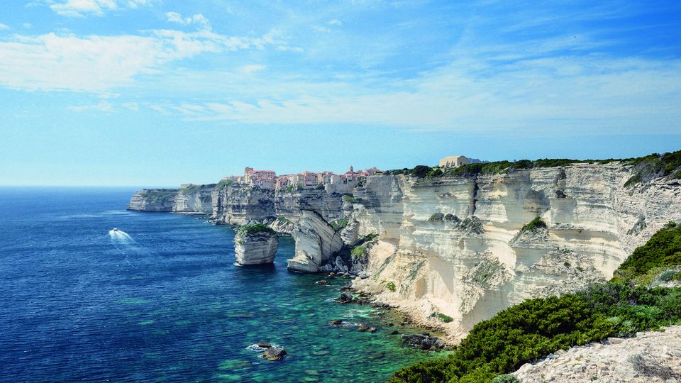 Steilklippen und Bonifacio