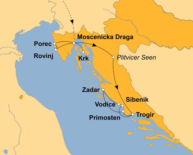 Krk oder Krka? Egal, Hauptsache Kroatien!