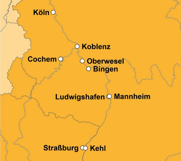 Ihre Reiseroute