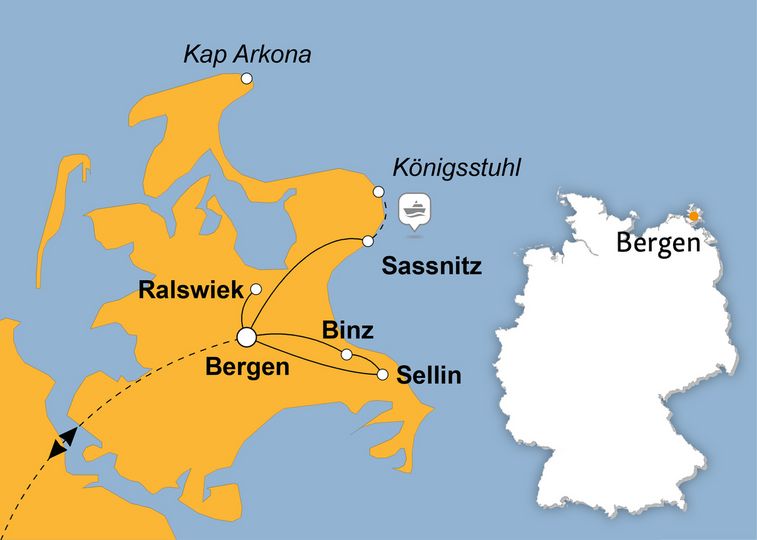 Ihre Reiseroute ©www.stepmap.de Ihre Reiseroute