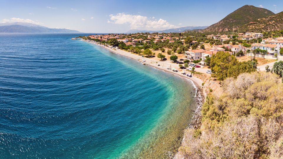 Strand von Marathias - Korfu