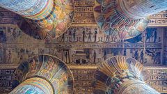 Innenansicht Kom Ombo Tempel