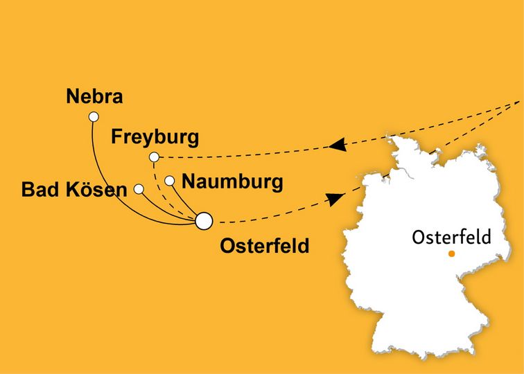 Ihre Reiseroute