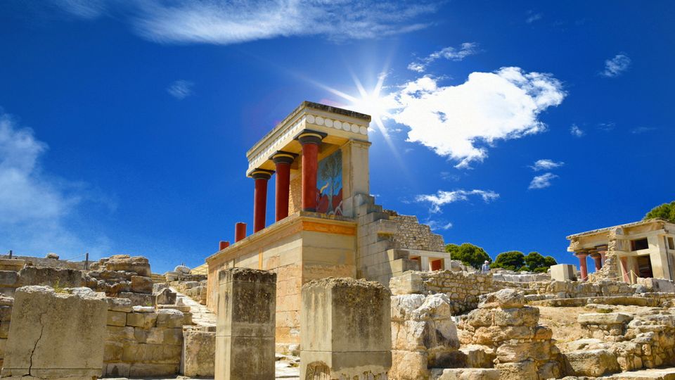 Palast in Knossos