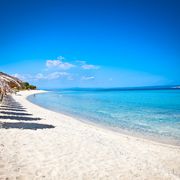 Strand von Akra Glarokavos
