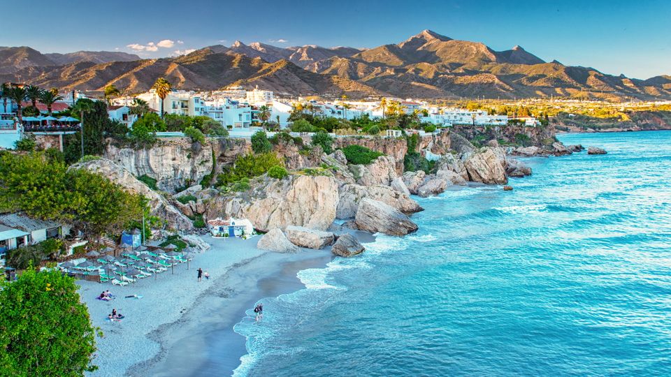 Malaga, Strand Nerja