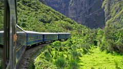 Zug nach Machu Picchu, Peru