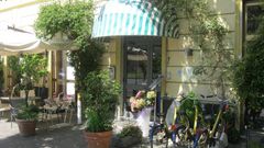 Hotel Miramare, Eingang