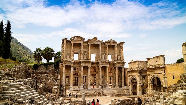 Historische archaeologische Staette von Ephesus