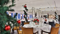 Lady Diletta, Tiepolo Restaurant zu Weihachten