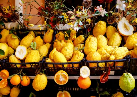 Traditionelle Limonen aus Taormina 