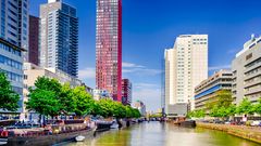 Wasserkanal in Rotterdam