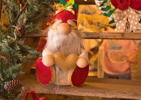 Weihnachtsdekoration mit Herz