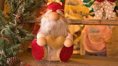 Weihnachtsdekoration mit Herz