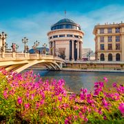 Skopje Vardar River ©Andrew Mayovskyy_AdobeStock Skopje Vardar River