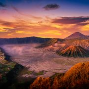 Vulkan Mount Bromo im Bromo Tengger Semeru Nationalpark