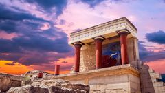 Knossos Palast Kreta