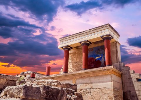 Knossos Palast Kreta