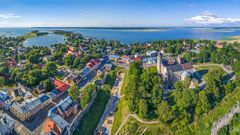 Blick auf Haapsalu in Estland