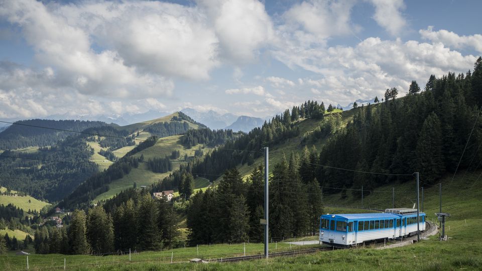 Rigi - Train Ride Goldau - Rigi Kulm