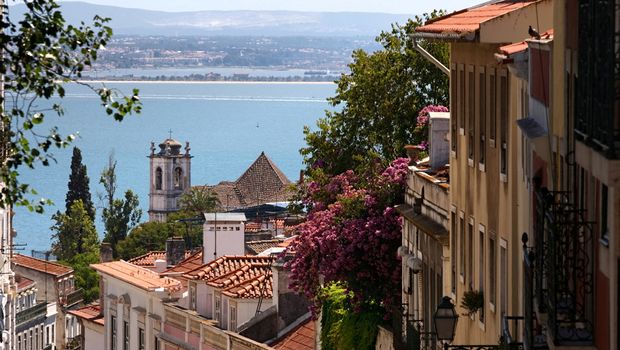 Lissabon, Blick von der Altstadt