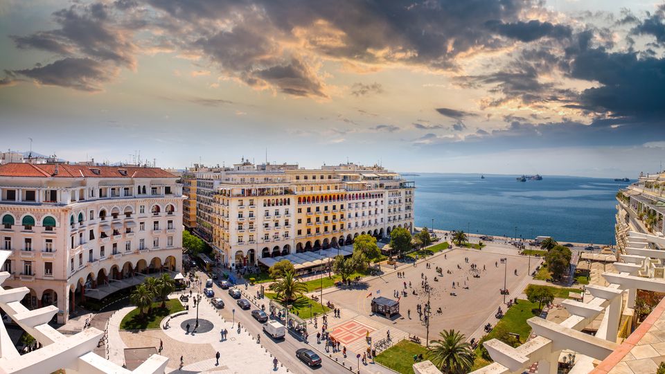 Aristoteles Platz in Thessaloniki